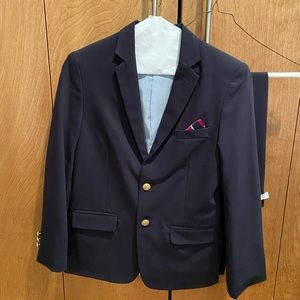 Boys’ Navy Izod suit, size 12